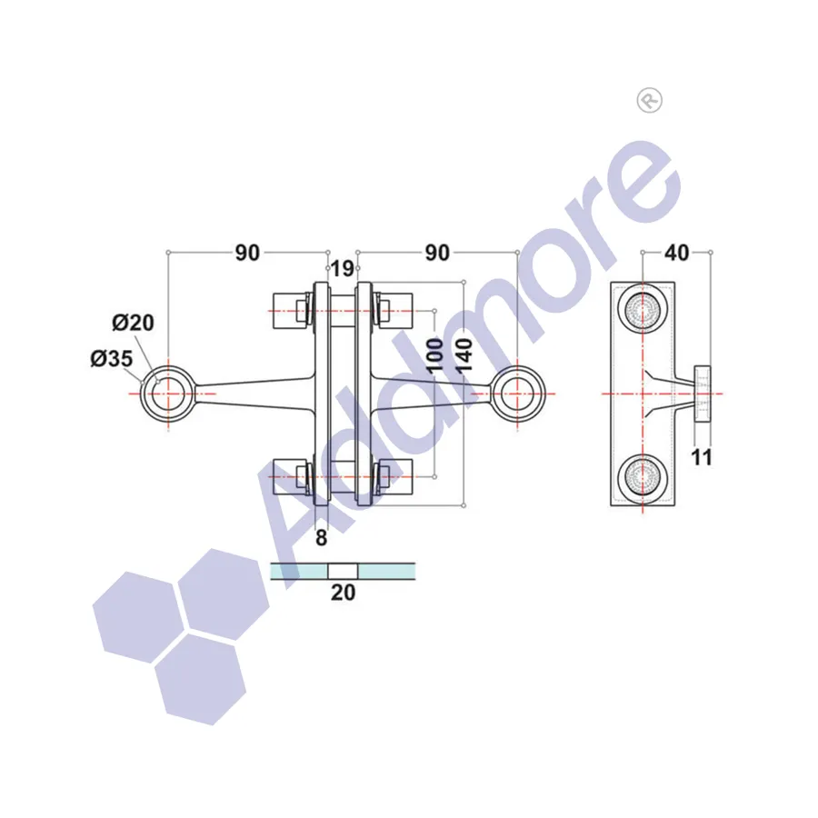 ASF-02 dimension drawing