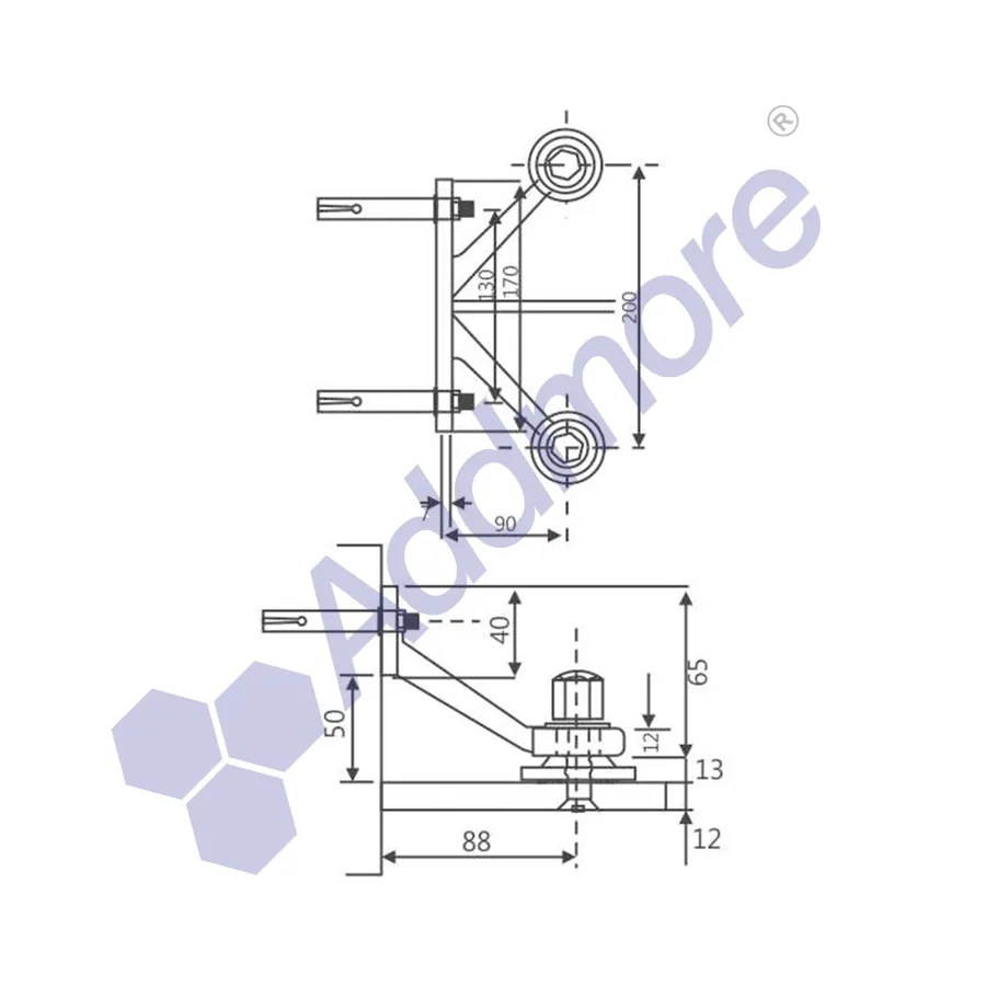 ASF-03 dimension drawing